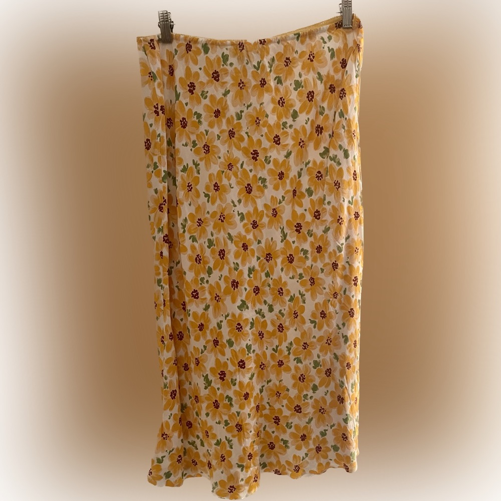 Urban Outfitters Daisy Slip Skirt